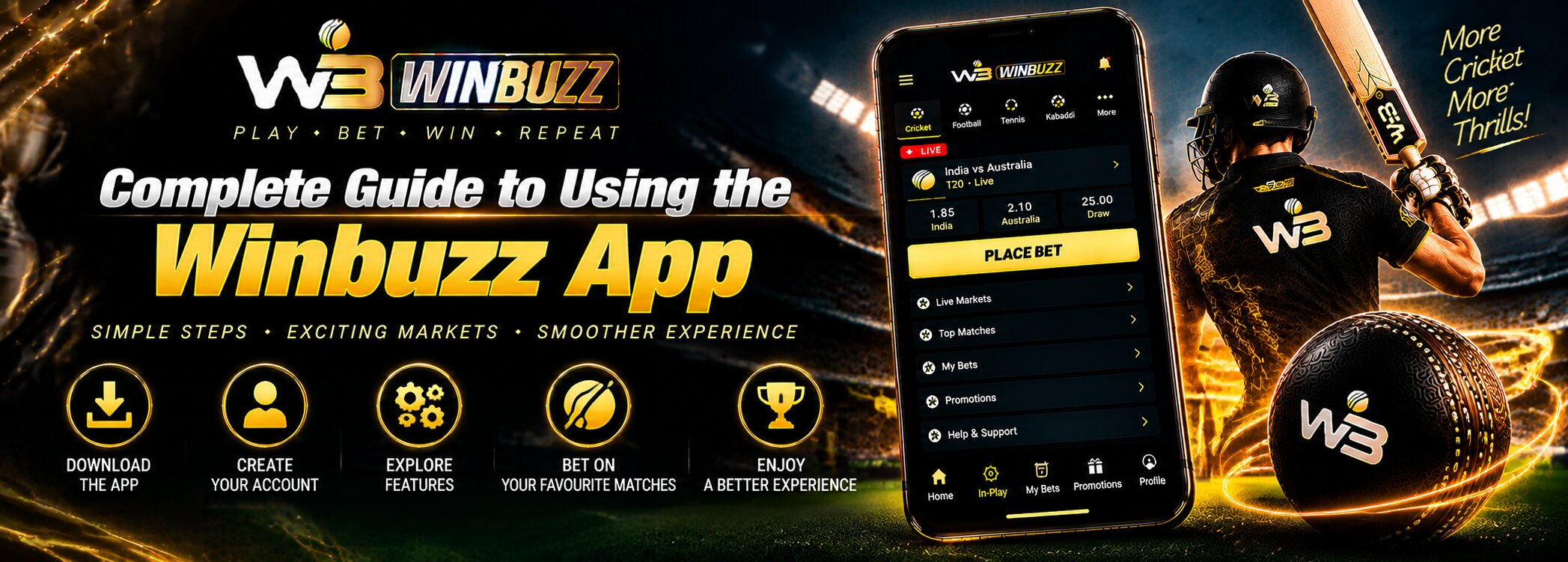 Complete Guide to Using the Winbuzz App