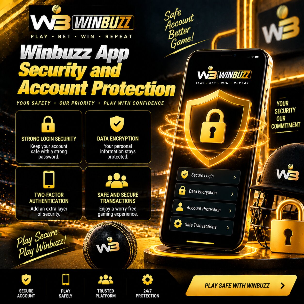 Winbuzz App Security and Account Protection