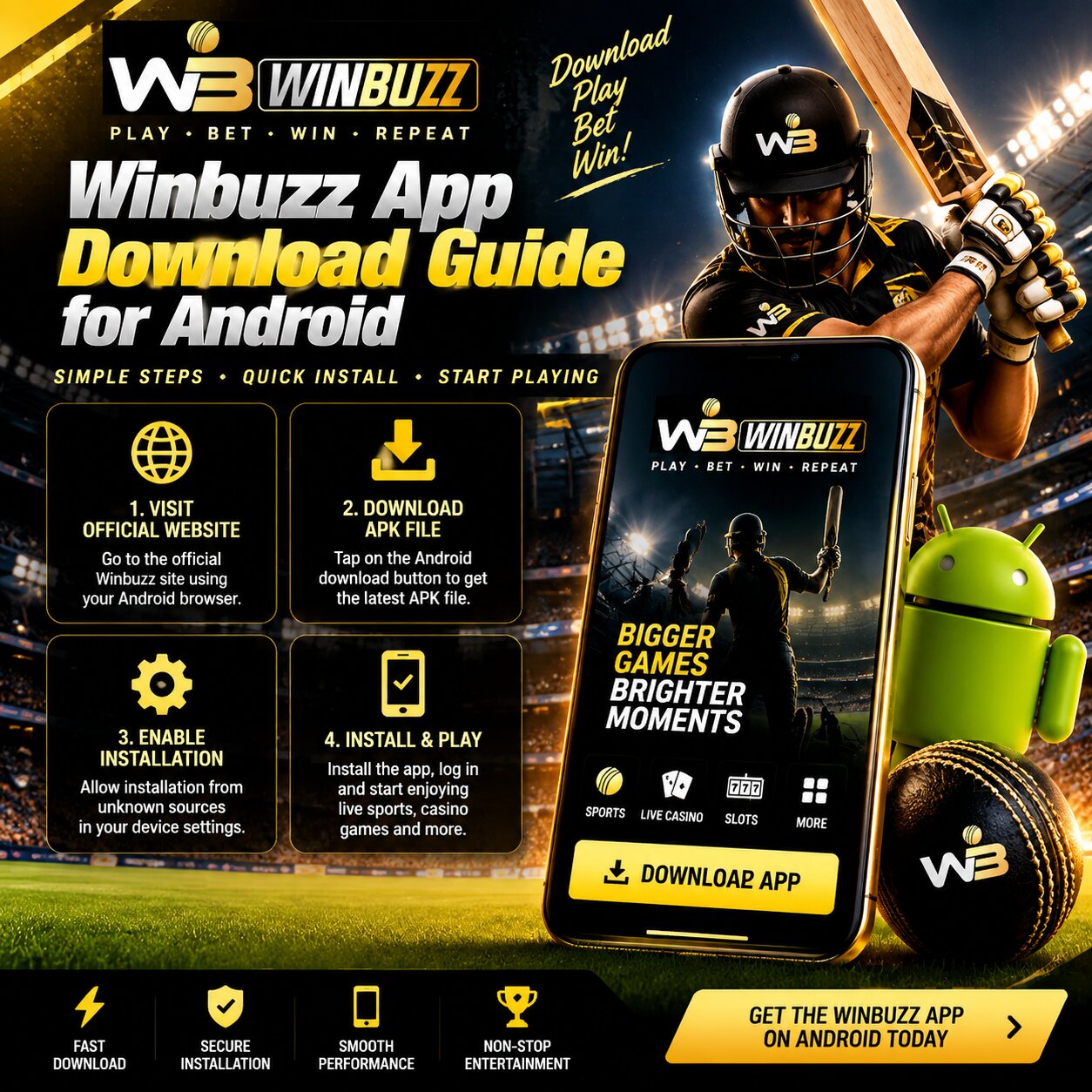 Winbuzz App Download Guide for Android