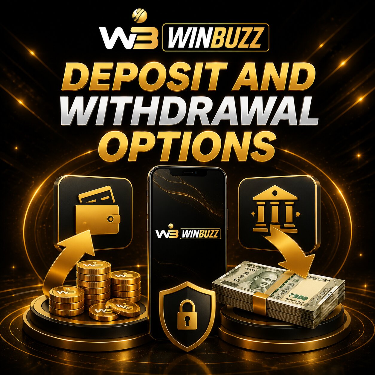 Deposit and Withdrawal Options