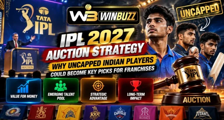 Winbuzz: IPL 2027 Auction Strategy and the Value of Uncapped Indian Players